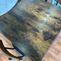 【リユ-スのサカイ広島石内店】ジモティ割！ダイニング３点セット/クリ-ニング済み/HG-7919/広島市 家具　佐伯区 家具　南区 家具　西区 家具　東区 家具　中区 家具　安佐南区 家具　安佐北区 家具　安芸区 家具　府中町 家具　海田町 家具　熊野町 家具　坂町 家具　廿日市市 家具			の画像