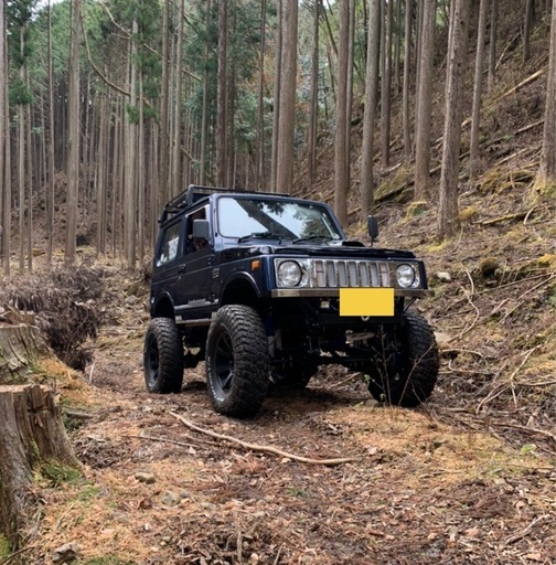 車検あり‼️ジムニーja11Ｖ改　リフトアップ車　タブルパワステ