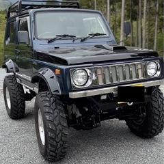 車検あり‼️ジムニーja11Ｖ改　リフトアップ車　タブルパワステの画像