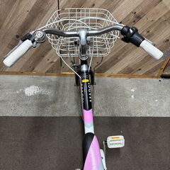 ダイワ MARGI 22インチ 子供用自転車 ホワイト/ピンクの画像