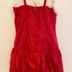美品　1回着用 サンタガール 2点セット サンタコス クリスマス サンタクロース コスプレの画像