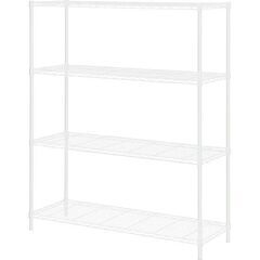 スチールラック(CUSTOM 幅115cm 3段 ホワイト)の画像