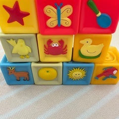 積み木　知育ソフトブロックの画像