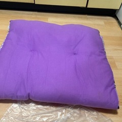 女性使用　長座布団の画像