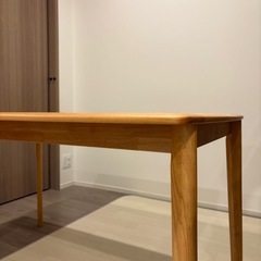 【ニトリ】80×120ダイニングテーブル　　の画像