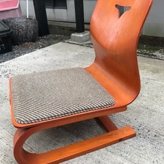 (決定)天然木の座椅子の画像