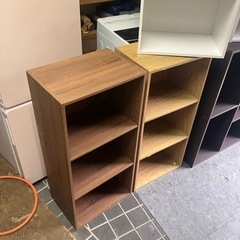 カラーボックス ３段ボックス 各種の画像