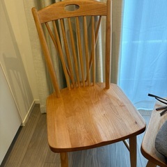 椅子&クッション　2脚セットの画像