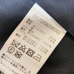 chico コート　ファー付き　黒の画像