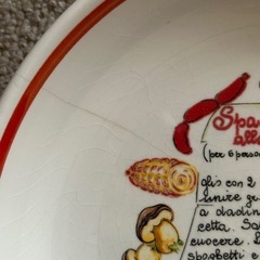 パスタ皿　の画像