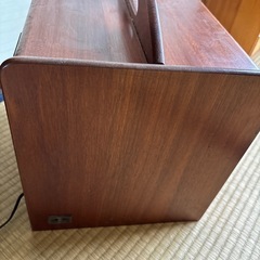 木製小物入れ鏡付きの画像