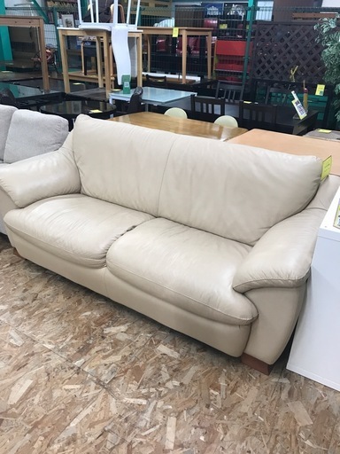 ジャングルジャングル貝塚店 3人用ソファ 3人掛け レザー お洒落 貝塚