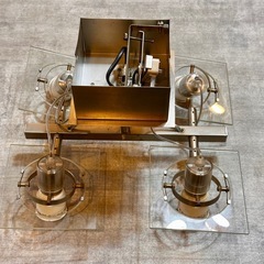 IKEA 天井照明４灯ライトの画像