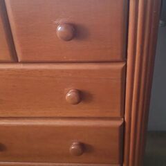 籐  小さめ整理たんす  さしあげますの画像