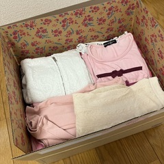 サイズ100 女の子　秋冬服　サイズアウト品18点セットの画像