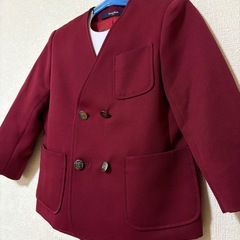 【未使用】えいすう幼稚園110ジャケット　ブレザー　110センチ　110cm 制服の画像