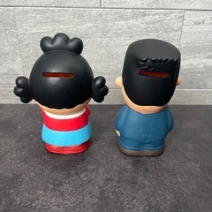 【希少品】サザエさん&マスオさんの貯金箱セットの画像