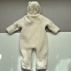 GAP ボアボディオール 60 ロンパース ベビーギャップの画像