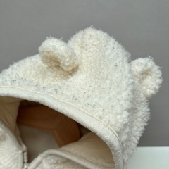 GAP ボアボディオール 60 ロンパース ベビーギャップの画像