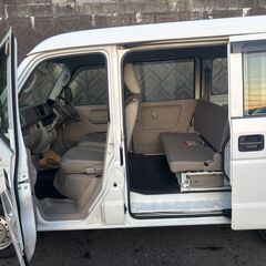 【総額コミコミ】福岡発 　バッテリー新品交換済　車検令和8年8月26日迄! H26年式　ミニキャブバン　M（エブリイOEM車）　ハイルーフ　オートマ車　タイミングチェーン　修復歴無　 外内装美車　禁煙の画像