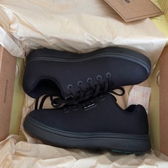 【新品未使用】① LeMouton Forest 【ルムトン フォレスト】履き心地のよい 軽い メリノウール スニーカーの画像