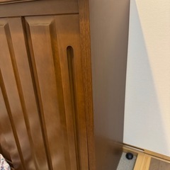 取引決定　下駄箱シューズボックス木製の画像