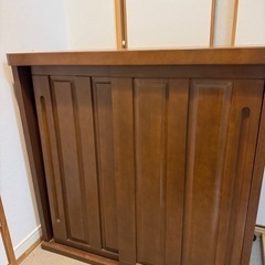 取引決定　下駄箱シューズボックス木製の画像