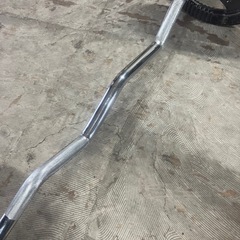 J617⭐️商談中　バーベル　20キロプレート２枚　EZカールバー付き　の画像