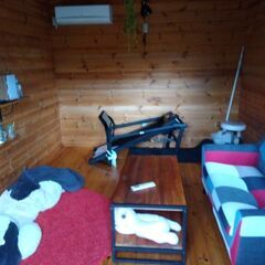 ログハウスもらってくださいの画像