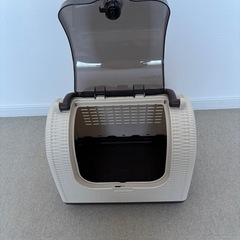 未使用品　リッチェル　ラタンキャリーの画像