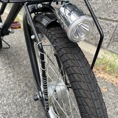 🔶新車🔶20インチ　ミニベロ　アサヒサイクル　ブライトデイ　SHIMANO/外装6段変速　LEDオートライト　マットブラック　　の画像