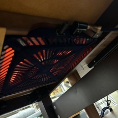 椅子つき　ヒーターテーブルの画像