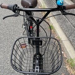 🔶新車🔶20インチ　ミニベロ　アサヒサイクル　ブライトデイ　SHIMANO/外装6段変速　LEDオートライト　マットブラック　　の画像