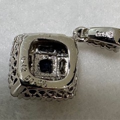 pt アレキサンドライト0.12ct ダイヤモンド0.29ct ペンダントトップ　新品未使用品の画像