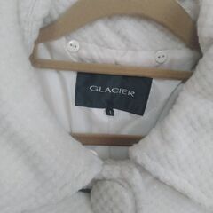 レディース　コート　冬服　オフホワイト　Ｌサイズの画像