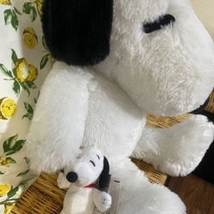 【終了】スヌーピー　　ぬいぐるみ　大　小の画像