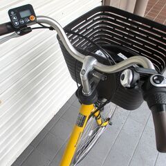 中古自転車 パナソニック 電動アシスト自転車 BE-ELD637Y 内装3段変速 26インチ 大容量16Ah バッテリー長押5点灯 最大83km走行可 通勤 通学 近所のお出掛けなどにの画像