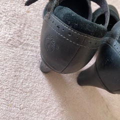 ティンバーランド　パンプス　サイズ24程　スエードレザー　ブラックの画像