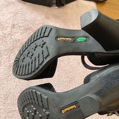 ティンバーランド　パンプス　サイズ24程　スエードレザー　ブラックの画像