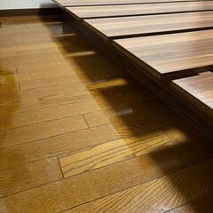 ダブルサイズ ベッドフレームの画像