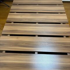 ダブルサイズ ベッドフレームの画像