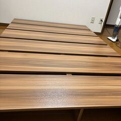 ダブルサイズ ベッドフレームの画像