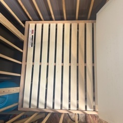 farska(ファルスカ) ベビーベッド 兼 ベビーサークル ( ベッドサイドベッド03 746050 ) 工具不要 柵の着脱で添い寝もできる(新生児～乳幼児) ナチュラルの画像