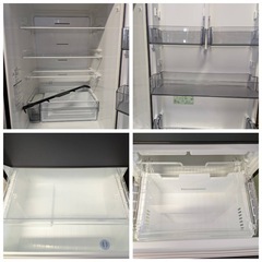 Z300 TOSHIBA ノンフロン冷凍冷蔵庫 右開き 3ドア クリーニング済 GR-T36SC (KZ) 2022年製 356L 東芝 冷蔵庫 の画像