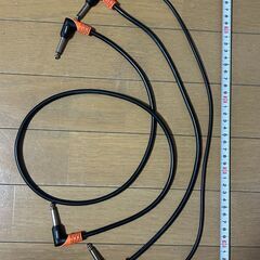 エフェクター用パッチケーブル＋DC電源ケーブル まとめ売り（修学院駅徒歩2分）【ラスト数日】の画像