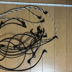 エフェクター用パッチケーブル＋DC電源ケーブル まとめ売り（修学院駅徒歩2分）【ラスト数日】の画像