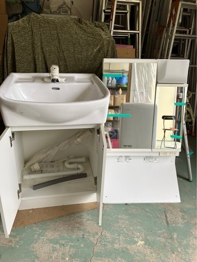 洗面台　綺麗です！