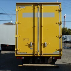 H.26(2014)年 三菱ふそう キャンター 2tパネルバンAT オレンジ(替) 　ETC　バックカメラ　キーレス　エアコン　ABS　集中ドアロック　車幅灯　ラッシングレール2段　左電動格納ミラー　検付き1年　17204の画像