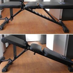 ♪GOGOJUMP インクラインベンチ デクライン トレーニング 折りたたみ♪の画像