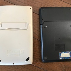 電卓2個セット　CASIO CITIZENの画像